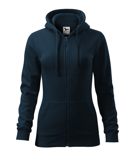 Mikina Dámská Malfini® Trendy Zipper - Námořní Modrá / 2XL
