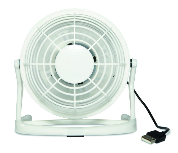 Ventilatore con cavo USB Airy - Bianco