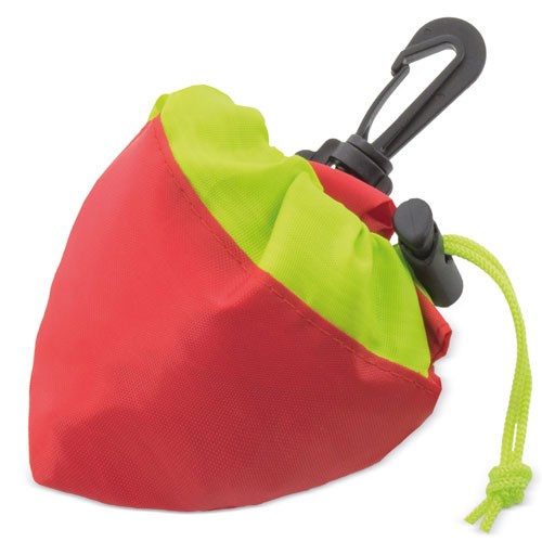 BOLSA DOBRÁVEL FORMA MORANGO