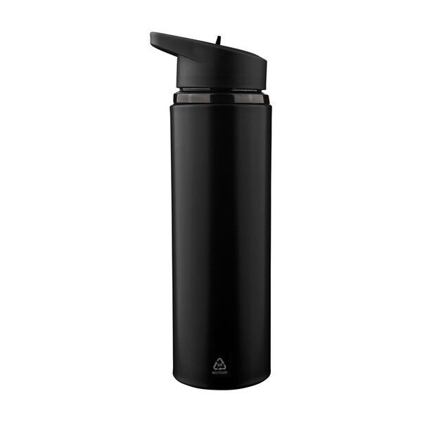 Drinking bottle Zeno | Recycled | 750 ml - black