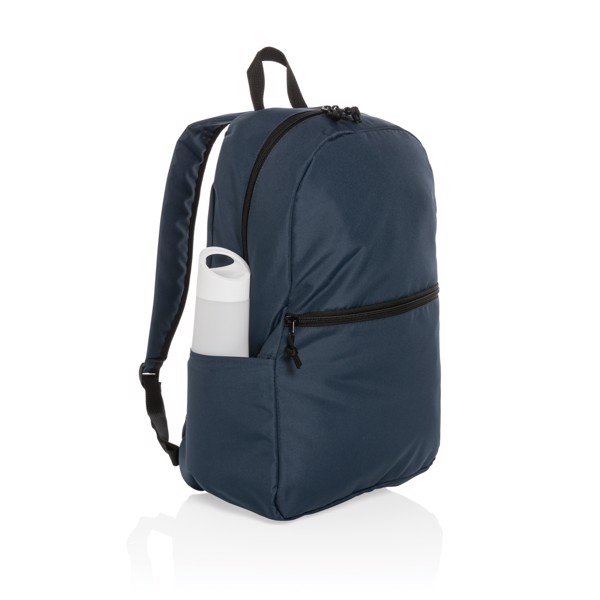 Sac à dos en rPET Impact AWARE™ - Bleu Marine