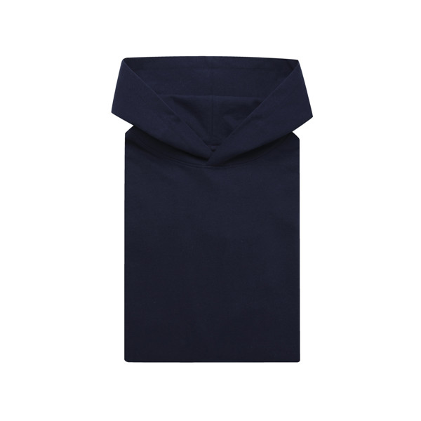 Sweat à capuche en coton recyclé Iqoniq Yoho - Bleu Marine / XXXL
