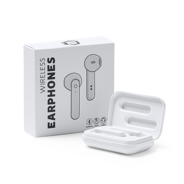 Personalized wireless Bluetooth 5.0 earphones with charging case