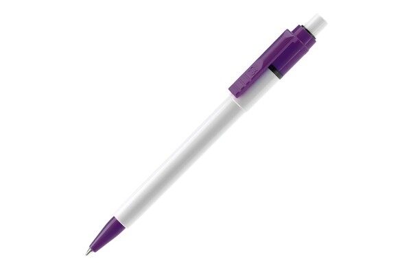 Stylo Baron Colour opaque - Blanc / Violet