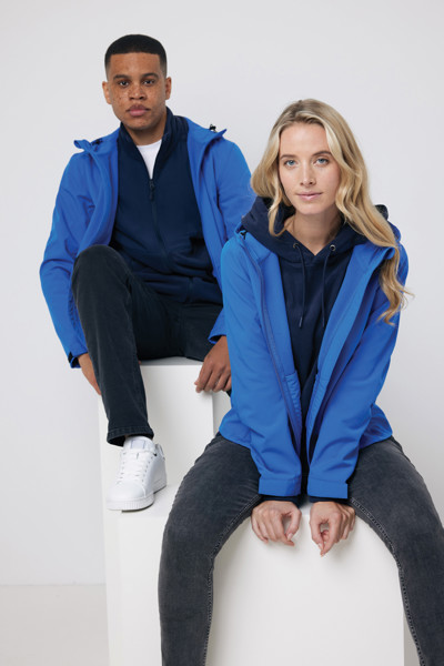Iqoniq Makalu women recycled polyester soft shell jacket - Royal Blue / XXL
