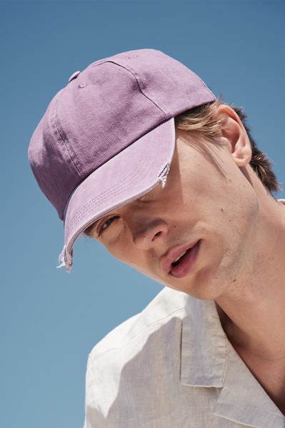 Destroyed Washed Cap - Washed Black