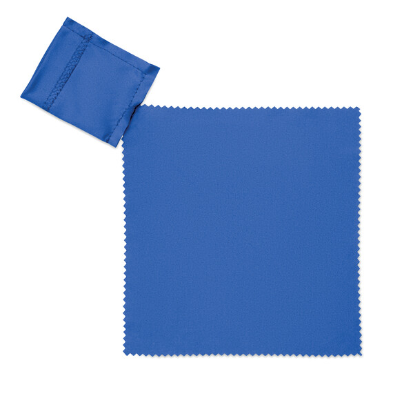 Lingette en RPET Clear - Bleu Royal