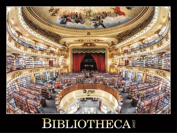 Nástenný Kalendár Bibliotheca 2027