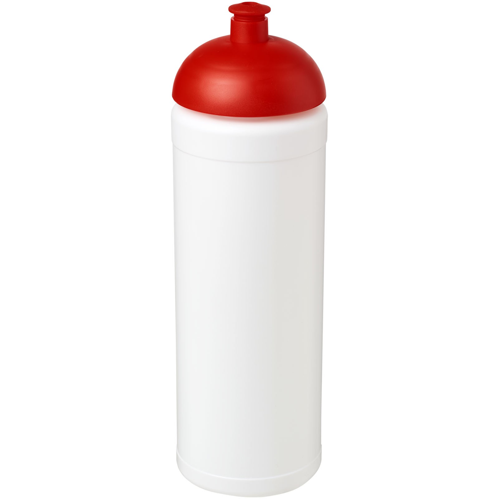 Baseline® Plus grip 750 ml dome lid sport bottle - White / Red
