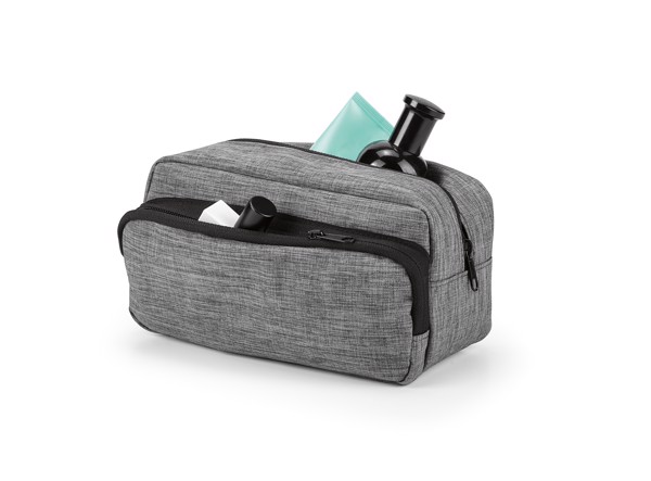 KEVIN. 300D toiletry bag - Grey