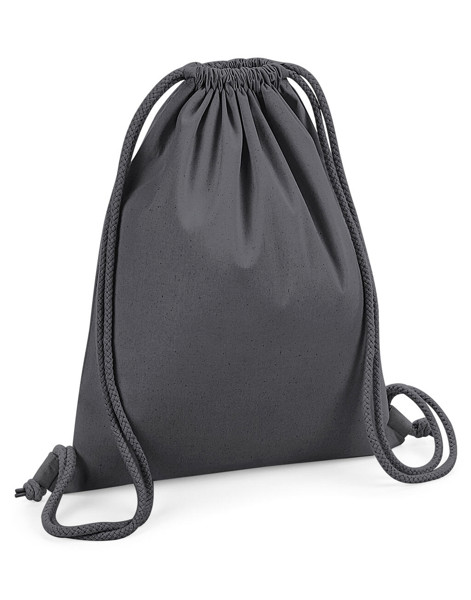 Organic Premium Cotton Gymsac - Graphite / ONE SIZE