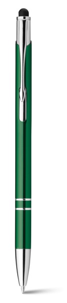GALBA. Hliníkové kuličkové pero - Zelená