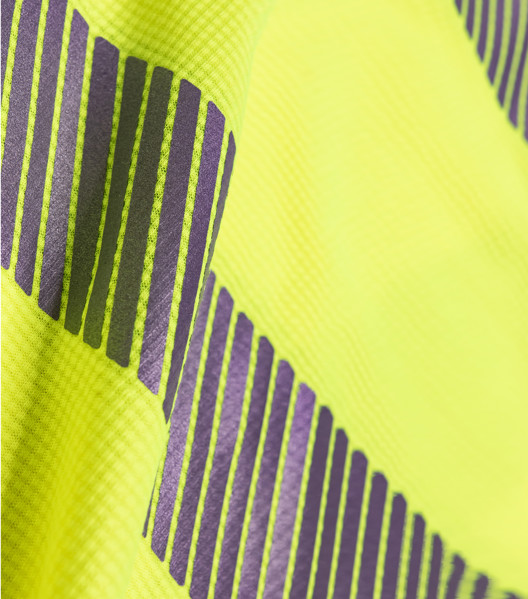 Tričko Unisex Rimeck® Hv Dry - Fluorescenční Žlutá / L