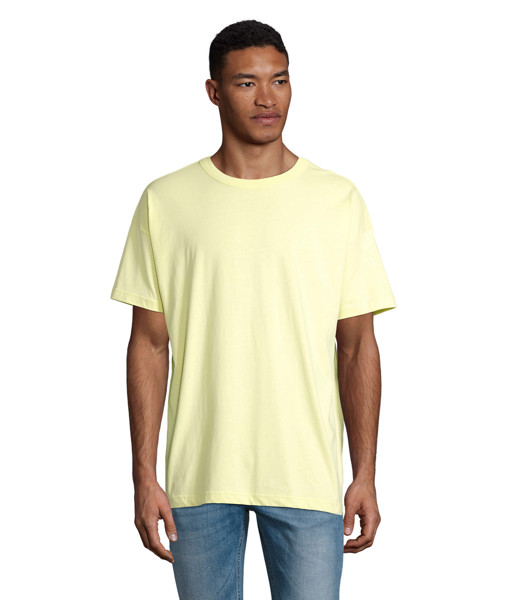 ★OAMC★ Speed T-shirt Light Yellow 23E28OAJ11COT00744745 BOXY MEN OVERSIZED T-SHIRT - Light YellowS