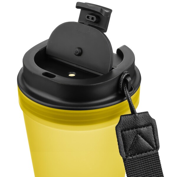 Travel drinking mug 350 ml Lush - yellow