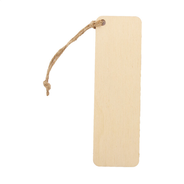 Woomark Creative bookmark, wood, 130x40 mm