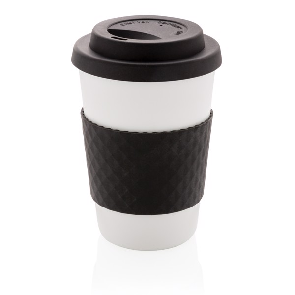 Többször használatos kávésbögre 270 ml - Fekete