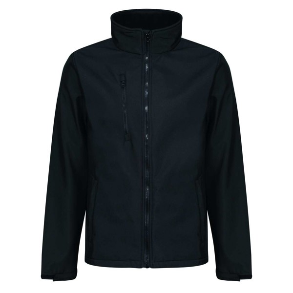 Ablaze 3 Layer Printable Softshell Jacket - Black / Black / L