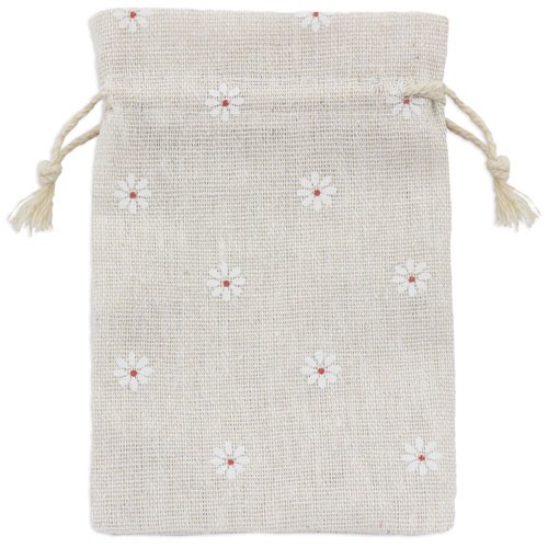BOLSA DE ALGODAO FLORES