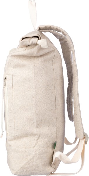 Mochila rolltop de cânhamo (280 gr/m2) Margarete
