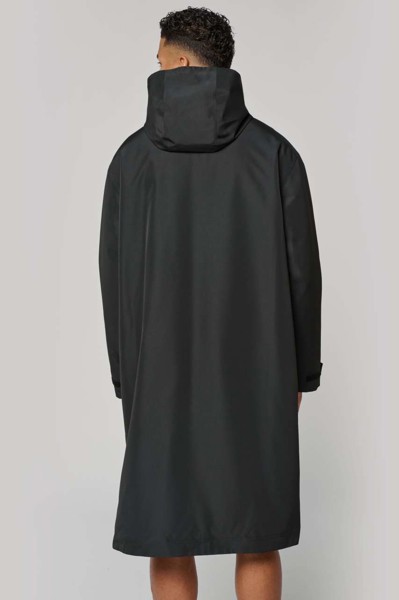 Unisex Sherpa-Lined Long Parka - Black / 2XL/3XL