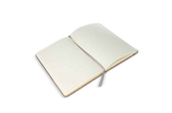 Carnet de notes R-PET & liège A5 - Gris