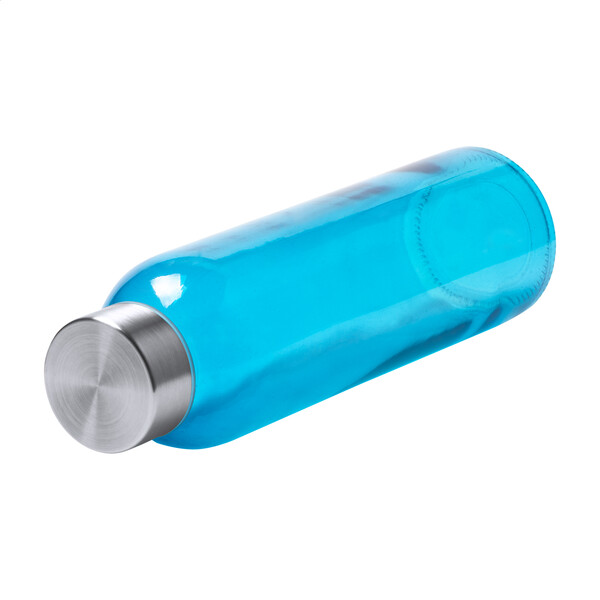 Bouteille en verre Konga - Bleu
