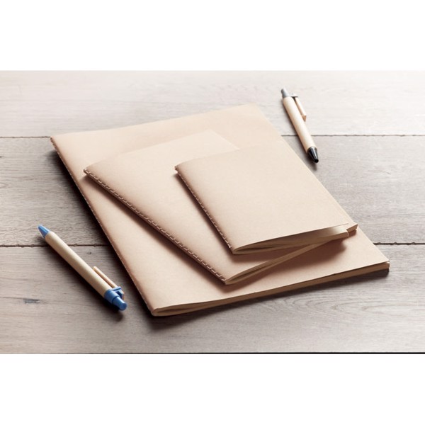 Mini Paper Book notebook A6, 80 recycled pages