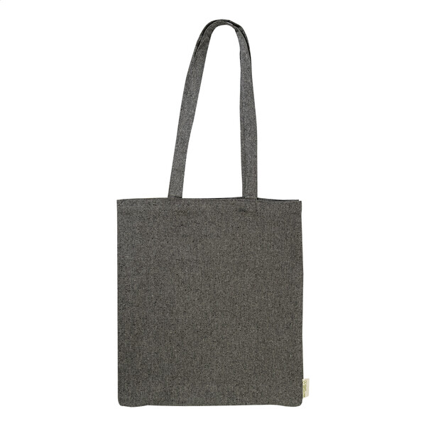 Tote bag en coton Recote - Noir