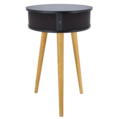 Mesa com coluna Bluetooth e carregamento sem fios "MONYMAX" -