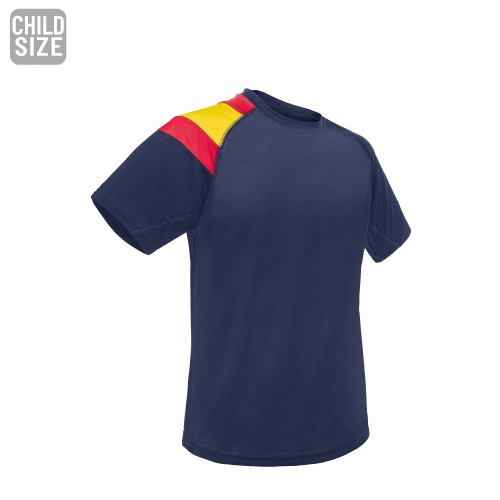 T-SHIRT DA BANDEIRA DA CRIANÇA DE D&F -