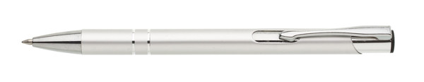 Kovinsko pero Alba, aluminij, modro polnilo - Silver
