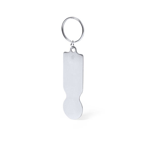 Llavero Moneda Talgun - Plateado