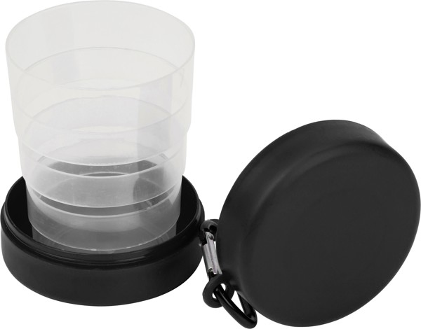 Foldable cup Dolly | 220 ml - black