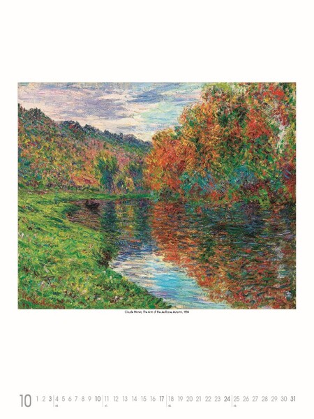 Nástenný Kalendár Claude Monet 2027