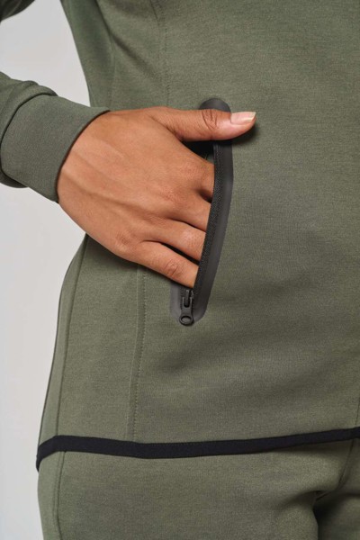 Ladies’ Hooded Sweatshirt - Ash Heather / XL