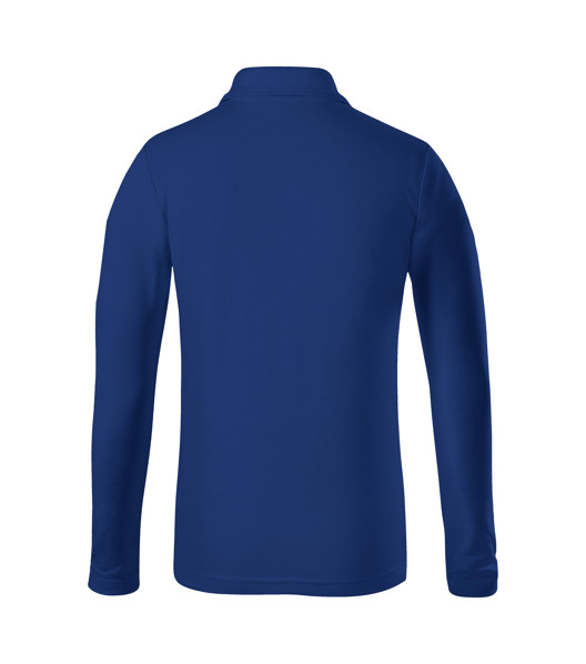 Polokošile Dětská Malfini® Pique Polo Ls - Královská Modrá / 134 cm/8 let
