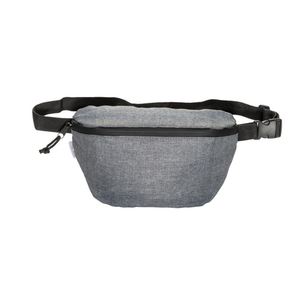 R-Pet Waistbag, Front Zippered Pocket