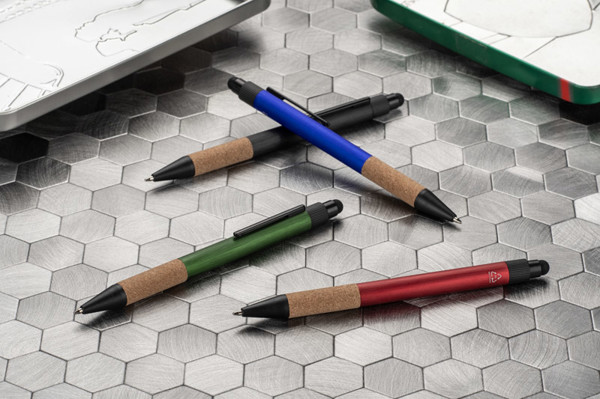 Długopis z touch pen BOSAY - Zielony