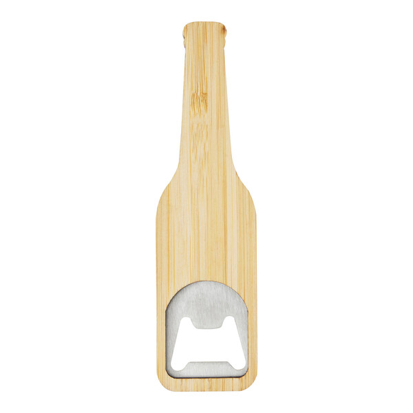 Bamboo Bottle Opener My Beer