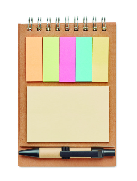 Carnet avec stylo et feuillets Multibook