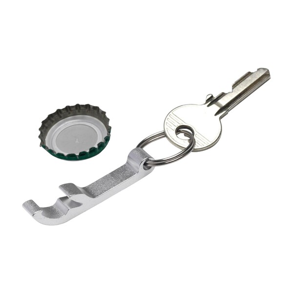 Key chain with bottle opener Felix - silver