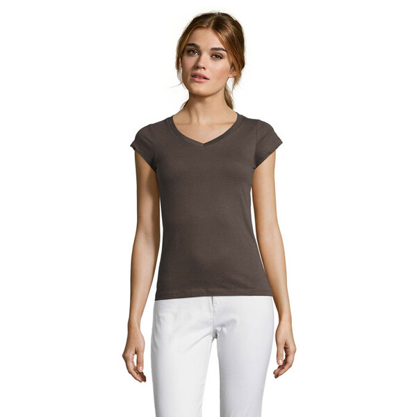 MOON T-SHIRT SENHORA 150g - Cinza EscuroL