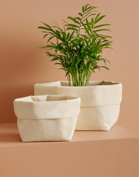 Reversible Canvas Organiser - Natural / M