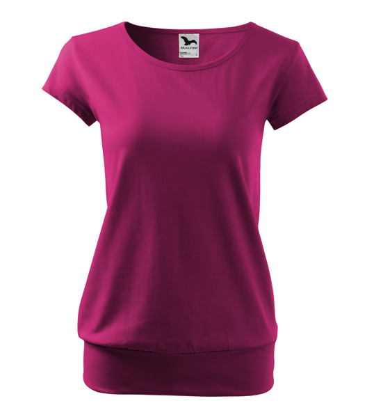 Tričko Dámské Malfini® City - Fuchsia Red / L
