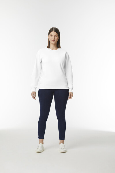 Sweat à col ras du cou GISF000 - Blanc / XXL