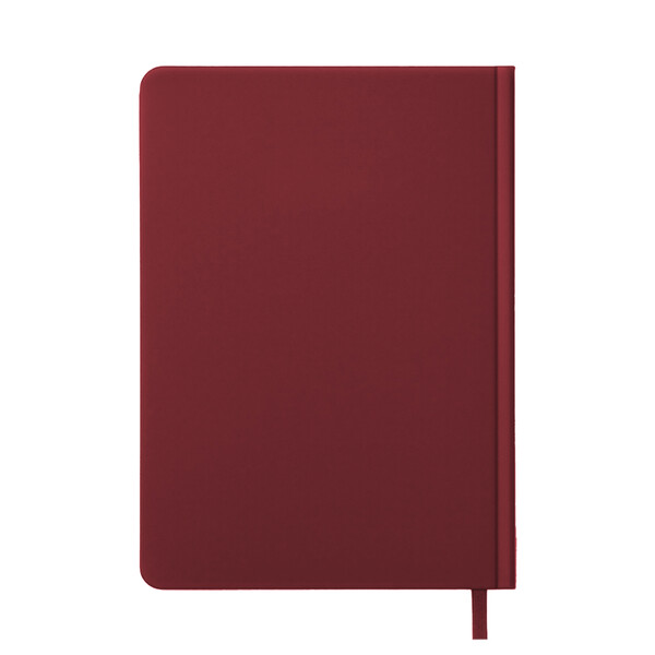 Agenda Giornaliera 2027. Copertina Rigida In Cartoncino Laminato Opaco - Bordeaux