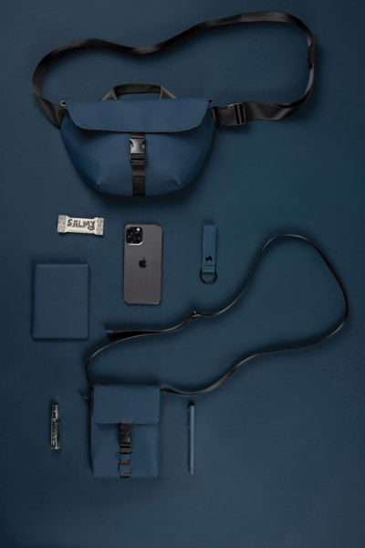 VINGA Sac bandoulière RCS Baltimore - Bleu Marine