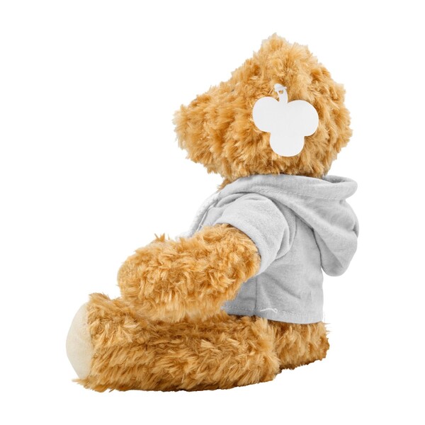 Teddy bear Monty - white