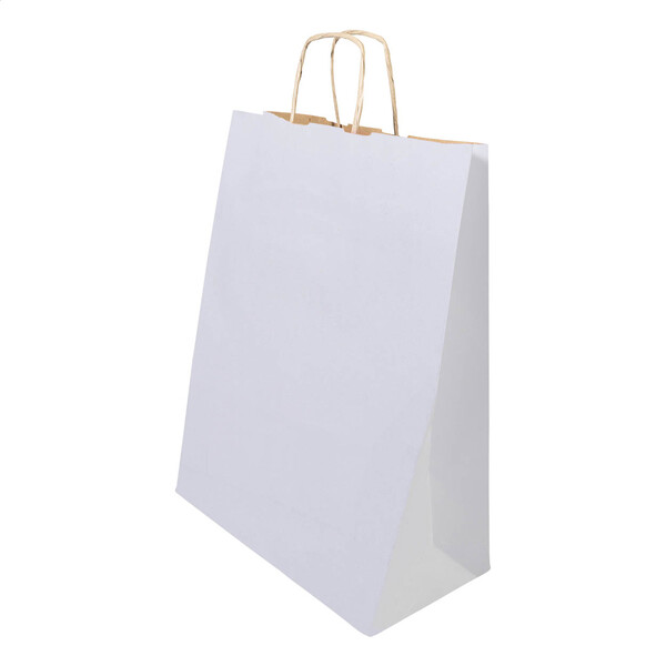 Paper Gift Bag Papbag L, Large - White